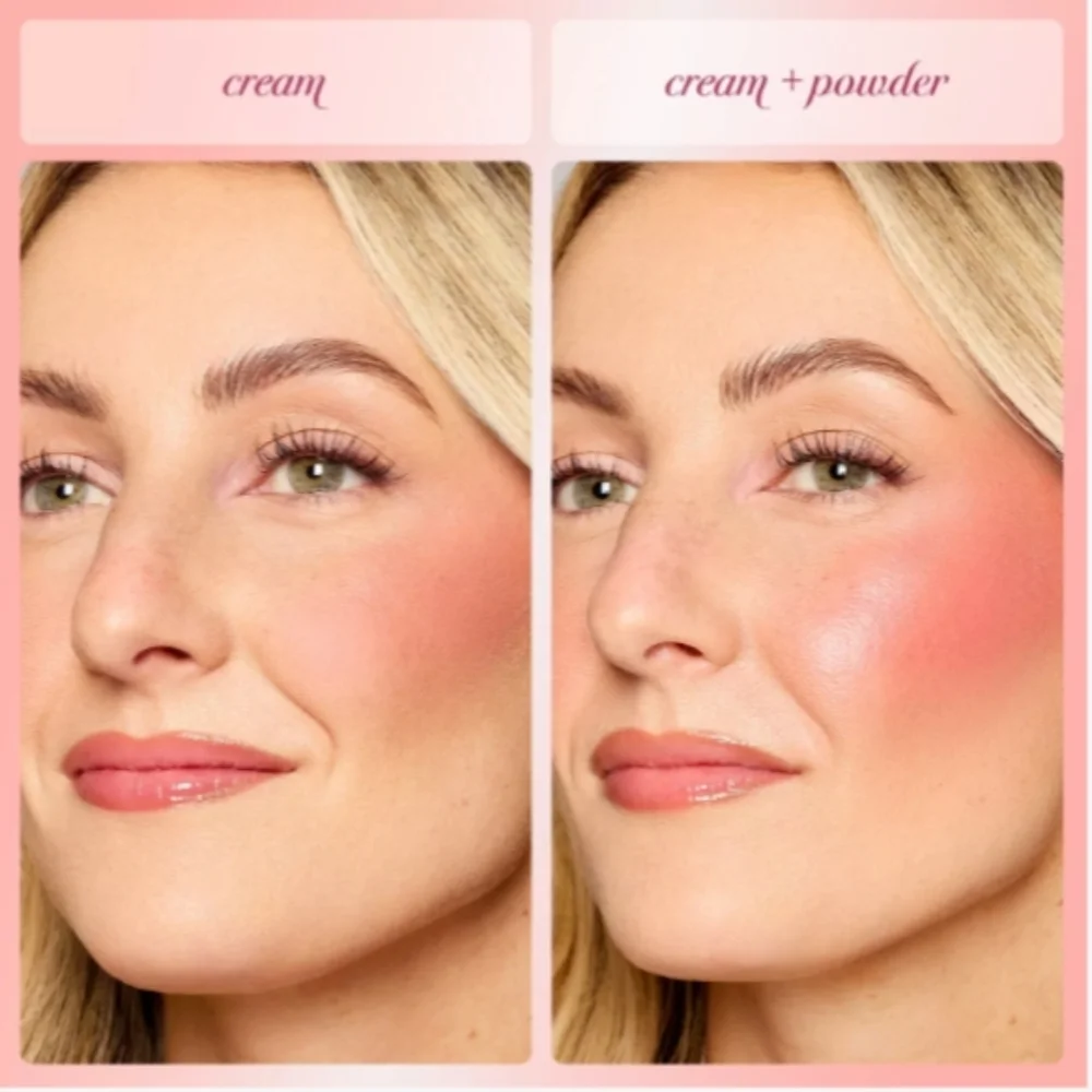 NEW RELEASE!!! Tarte Macaron Blush & Glow Duo-Color:Pink Champagne-NIB